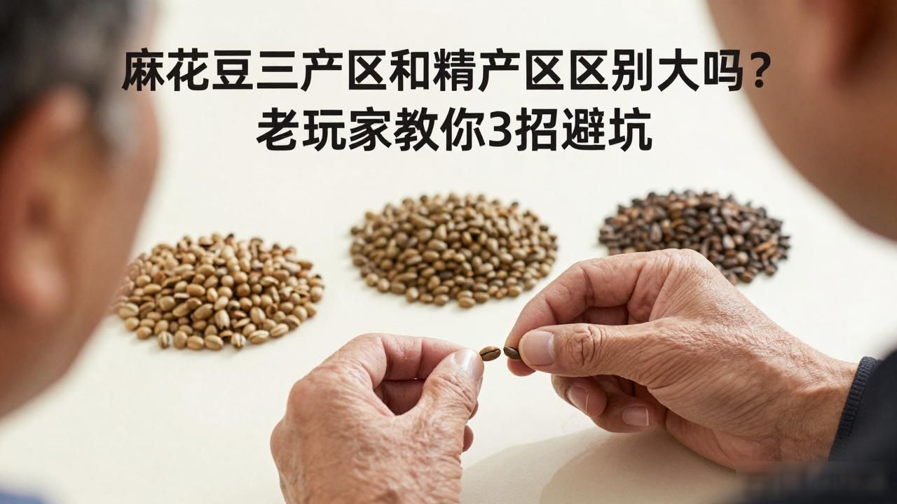 麻花豆三产区和精产区区别大吗？老玩家教你3招避坑
